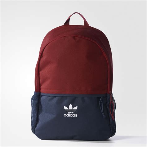 adidas rucksack canvas rot|adidas shoulder bag.